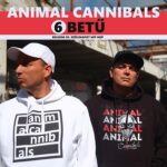Animal Canibals 6 betű Boldog 50. szülinapot Hip Hop!