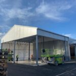 raktársátor költöztetés