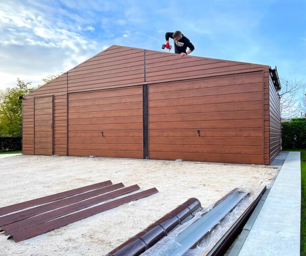 mobilgarázs gyártása telepítése